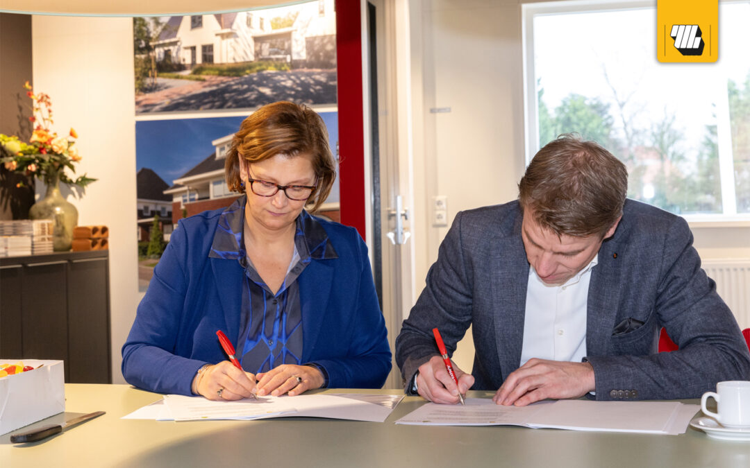 Tekenmoment nieuwbouw Rijssen